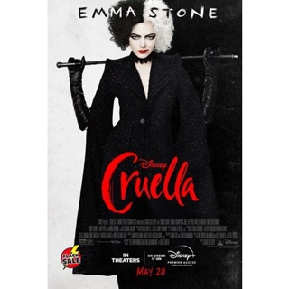 DVD ดีวีดี Cruella ครูเอลล่า (2021) (เสียง ไทย/อังกฤษ ซับ ไทย/อังกฤษ) DVD ดีวีดี