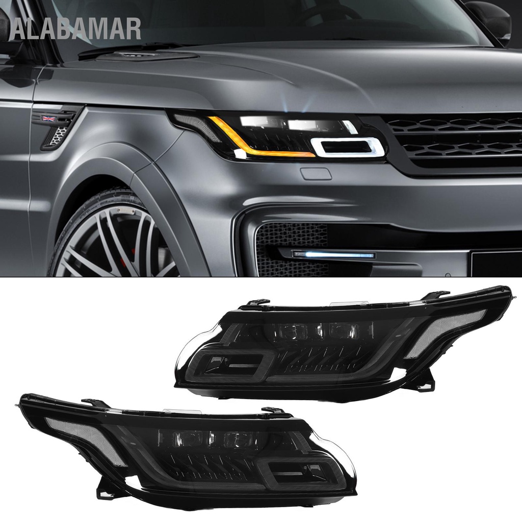 alabamar-facelift-style-full-led-matrix-ไฟหน้าเปลี่ยนโปรเจคเตอร์สำหรับ-land-rover-range-sport-l494-pre-facelift-2014-2017