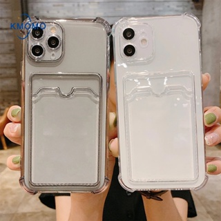 เคสกันกระแทกเคสใส่บัตร เคสซิลิโคนใส เคสใสทรงสี่เหลี่ยม Realme 10 Pro Plus