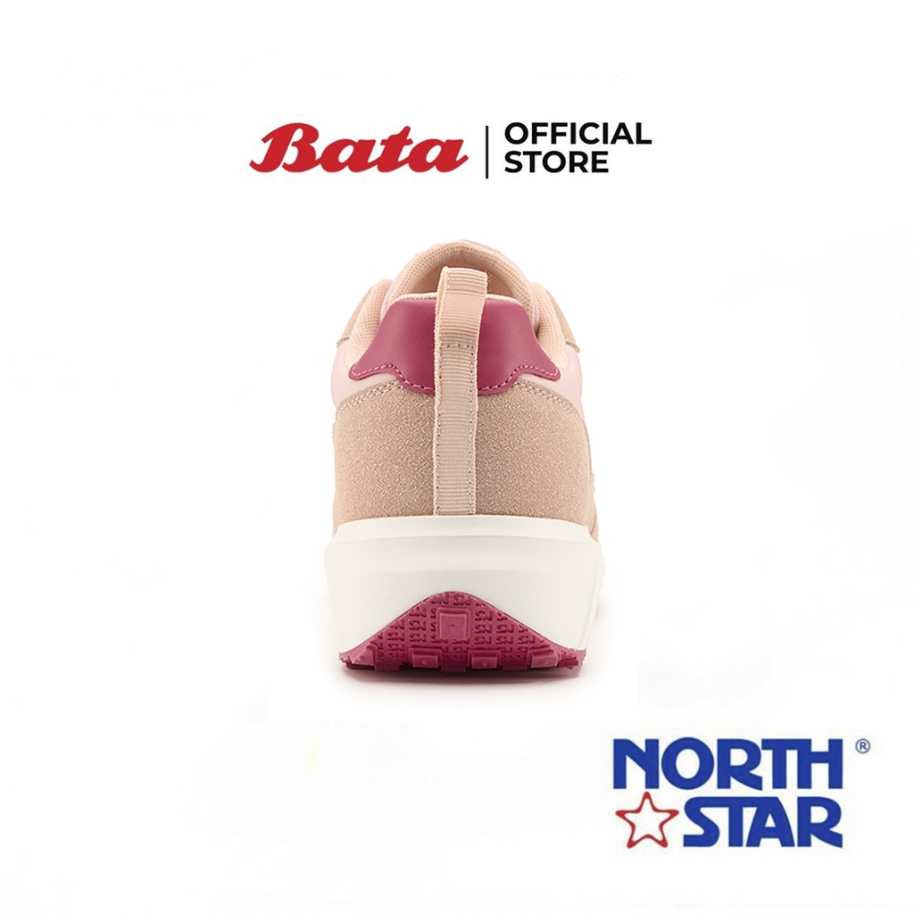 bata-บาจา-ยี่ห้อ-north-star-รองเท้าผ้าใบแบบผูกเชือก-รองเท้าผ้าใบแฟชั่น-สนีกเกอร์-สำหรับผู้หญิง-รุ่น-london-สีชมพู-5395176