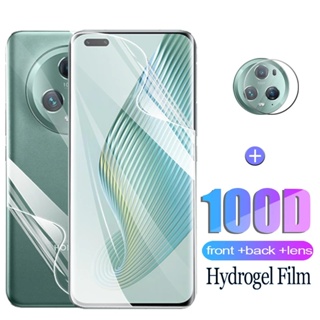 3in1 For huawei Honor Magic 5 Pro Magic5 4 Lite Magic5Lite 6.67" Front Back Soft Hydrogel Film Screen Protector Camera lens film