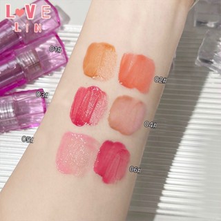 【lovelin】USLIKE ลิปสติก ลิปกลอส เพิ่มความชุ่มชื้น ติดทนนาน สีดํา สําหรับผู้หญิง