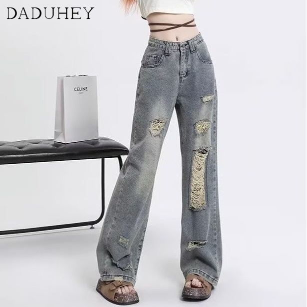 daduhey-korean-style-retro-wide-leg-jeans-womens-summer-2023-new-high-waist-loose-drooping-straight-fashion-casual-mop-pants
