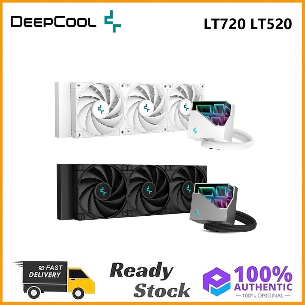deepcool-lt720-lt520-argb-cpu-aio-เมนบอร์ดพัดลมระบายความร้อน-ประสิทธิภาพสูง-360-มม-lga1700-amd-am5