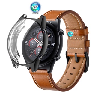 Honor Watch GS 3 GS3 สายนาฬิกาข้อมือหนัง สายรัดข้อมือกีฬา HONOR Watch GS 3i GS3i สาย HONOR Watch GS 3 GS3 GS3i GS 3i เคสป้องกัน
