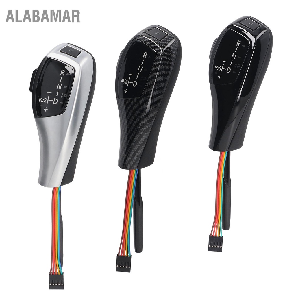 alabamar-led-หัวคันเกียร์-shifter-คันโยกชุดติดตั้งเพิ่มพร้อมปุ่มสตาร์ทเครื่องยนต์สำหรับ-5-series-e39-7-e38-lhd