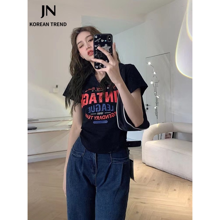 jn-studio-เสื้อยืด-ครอป-เสื้อยืดผู้หญิง-สไตล์เกาหลี-ins-fashion-unique-สวย-a29j1al-36z230909