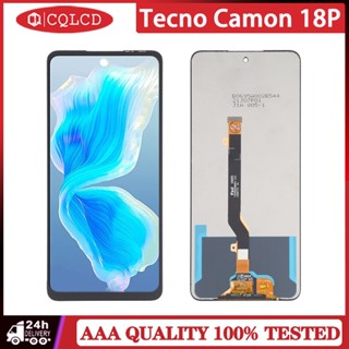 อะไหล่หน้าจอสัมผัส LCD แบบเปลี่ยน สําหรับ Tecno Camon 18P