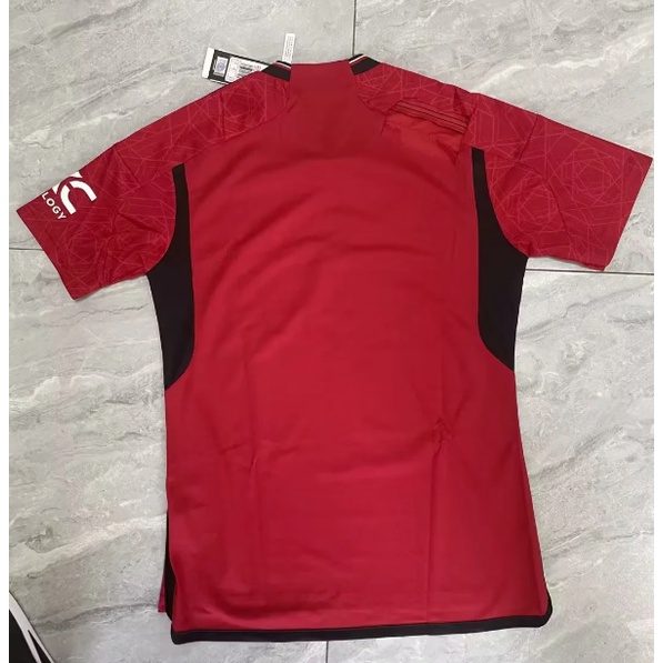 เสื้อกีฬาแขนสั้น-ลายทีมชาติฟุตบอล-manchester-united-2324-ชุดเหย้า