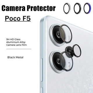ฟิล์มกระจกนิรภัยกันรอยหน้าจอ เลนส์กล้อง ด้านหลัง แบบโค้ง HD สําหรับ Xiaomi Poco F5 Pro F5Pro X4 GT X5Pro X5 Pro 5G