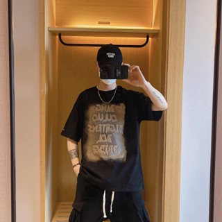 Aiya เสื้อยืดแขนสั้น ผ้าฝ้ายแท้ พิมพ์ลาย เข้ากับทุกการแต่งกาย แฟชั่นฤดูร้อน สําหรับผู้ชาย 23160-P24