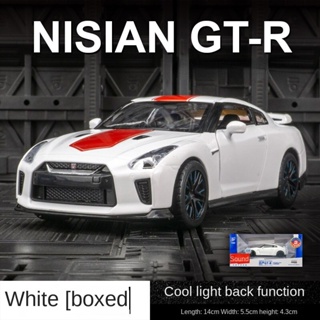 โมเดลรถยนต์ โลหะ สเกล 1:32 Nissan GTR R35 ของเล่นสําหรับเด็ก