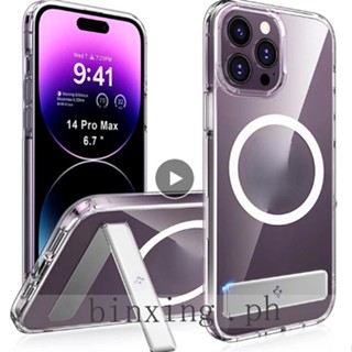 Spigen iPhone 14 Pro Max iPhone 13 Pro Max iPhone 12 Pro Max iPhone 14/1312 Phone Case Magnetic Transparent Case Holder Drop Protector Phone Case