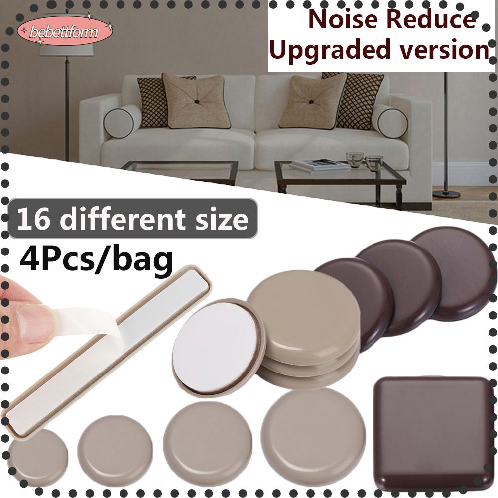 bebettform-4pcs-furniture-sliders-pads-plastic-round-square-shape-easy-move-floor-protector-chair-fittings