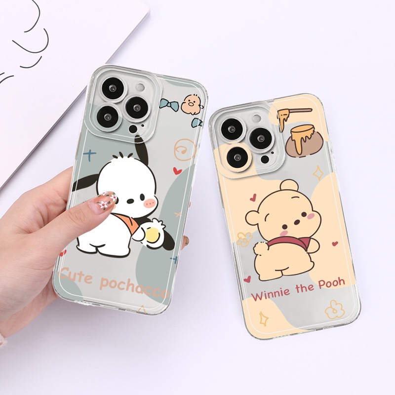 เคสโทรศัพท์มือถือ-ซิลิโคนนุ่ม-ใส-ลายการ์ตูนวินนี่-เดอะ-พูห์น่ารัก-สําหรับ-iphone-14-13-12-11-pro-promax-xs-xr-xsmax-mini-7-8-plus-se-2020