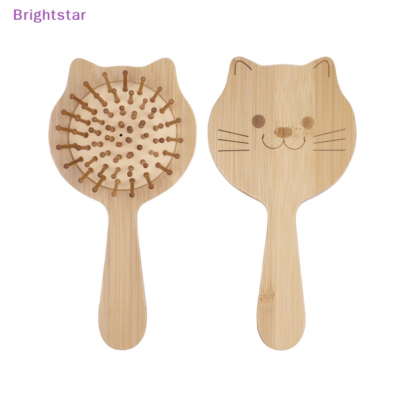 brightstar-หวีแปรงนวดผม-ลายการ์ตูนแมวน่ารัก-สําหรับร้านตัดผม