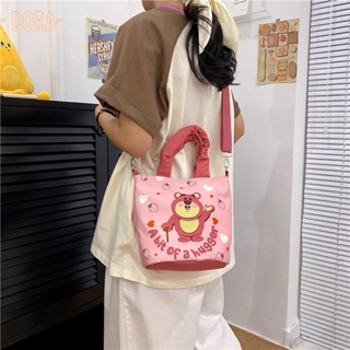 C＆K ผู้หญิงกระเป๋าสะพายเกาหลีร้อยชิ้นน่ารักการ์ตูนผ้าใบ Guomeng ต่างประเทศสร้างสรรค์กระเป๋าถือ