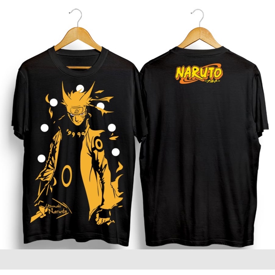 ราคาถูก-เสื้อยืดแขนสั้นผ้าฝ้ายพิมพ์ลาย-naruto-สำหรับผู้ชายและผู้หญิง-เสื้อคู่