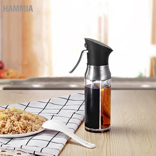 HAMMIA เครื่องจ่ายน้ำมันและน้ำส้มสายชูขวดหม้อจ่ายอุปกรณ์ครัวที่ควบคุมได้