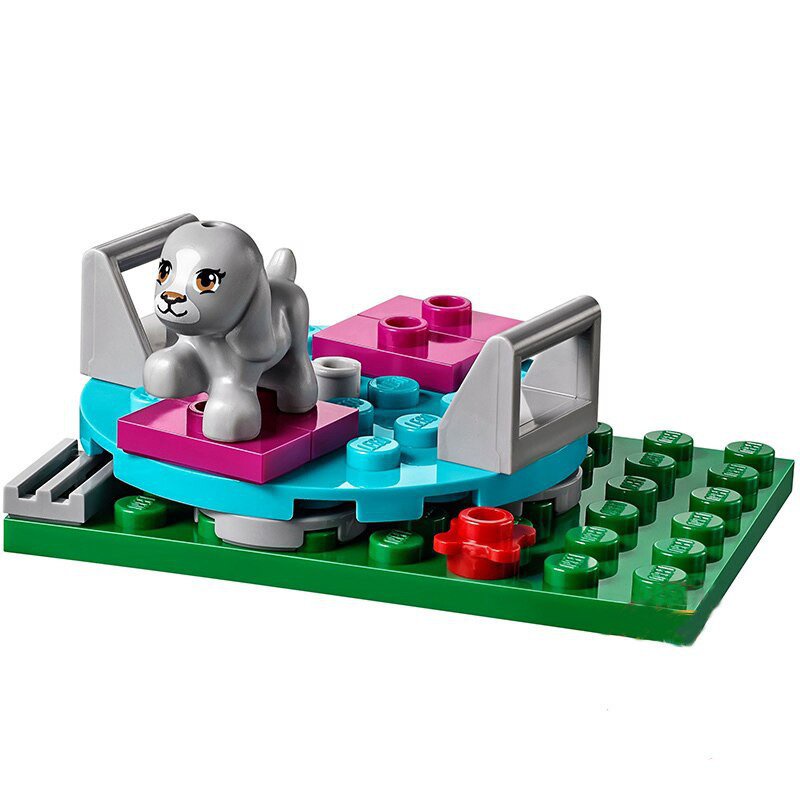 bela-ชุดของเล่นบล็อกตัวต่อเลโก้-คลินิก-สัตว์แพทย์-เพื่อการเรียนรู้เด็ก-diy