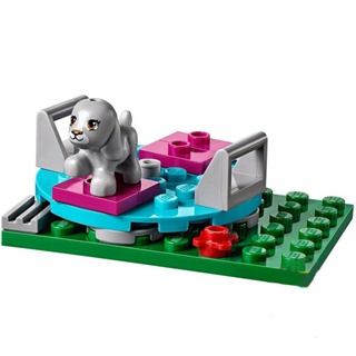 Bela ชุดของเล่นบล็อกตัวต่อเลโก้ คลินิก สัตว์แพทย์ เพื่อการเรียนรู้เด็ก diy