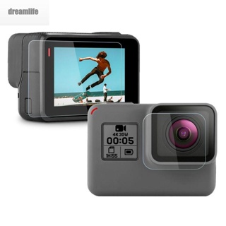 【DREAMLIFE】Explosion Proof and Scratch Resistant Hero7 Action Camera Film with Nano Polymer