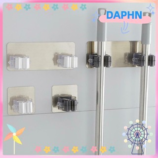 Daphs ที่วางไม้ถูพื้น แบบติดผนัง อุปกรณ์เสริม สําหรับบ้าน และห้องนั่งเล่น ห้องน้ํา ห้องครัว