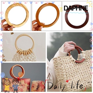 Daphne ที่จับกระเป๋า แบบไม้ ถอดออกได้ DIY สําหรับกระเป๋าถือ ของขวัญ