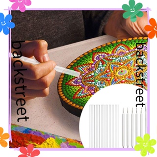 Backstreet 16 ชิ้น / ชุด Mandala Dotting Tool DIY ประติมากรรมเครื่องปั้นดินเผาเซรามิกเครื่องมือ