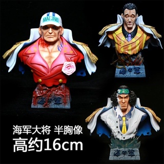 Deepsea studio [Quick delivery in stock] One piece hand-run series huge wave gk Navy three generals bust Red Dog Huang Yuanqing bang model