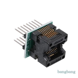 Bang อะแดปเตอร์ซ็อกเก็ตโปรแกรมเมอร์ SOP16 TO DIP16 IC Socket SOP16 Turn DIP16 150mil สําหรับ Se