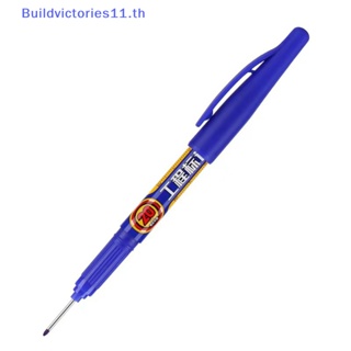 Buildvictories11 ปากกามาร์กเกอร์ไฮโดร หัวยาว แห้งเร็ว กันน้ํา อเนกประสงค์ 20 มม. สําหรับงานไม้