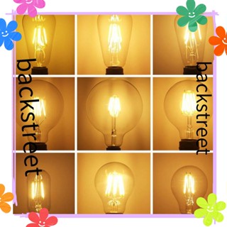 Backstreet หลอดไฟ E27 เส้นพลาสติก 4W สีขาวอบอุ่น สไตล์วินเทจ 2700K