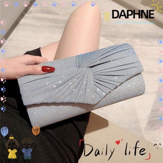 Daphne กระเป๋าราตรี หรูหรา ประดับกลิตเตอร์ สําหรับผู้หญิง งานเลี้ยง ดินเนอร์