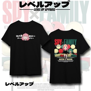 ร้อน！ เสื้อยืดอะนิเมะ Anya Forger Spy x Family -เสื้อยืดผ้าฝ้ายอะนิเมะล่าสุด แฟชั่น ใหม่