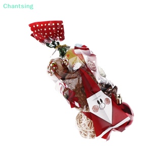 &lt;Chantsing&gt; ถุงใส่ขนมคุกกี้ ลายคริสต์มาส พร้อมริบบิ้น เหมาะกับเทศกาลคริสต์มาส 50 ชิ้น ลดราคา