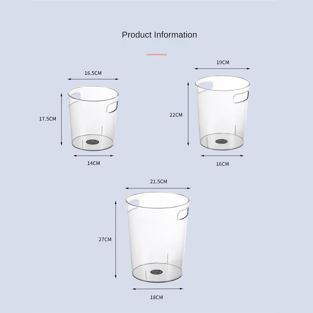 ถังขยะบนโต๊ะโปร่งใสสามารถกดแหวนถังขยะโต๊ะน้ำชาห้องนอนข้างเตียงมินิตะกร้าเก็บกระดาษบนโต๊ะการจัดเก็บถังซินเทีย-cynthia