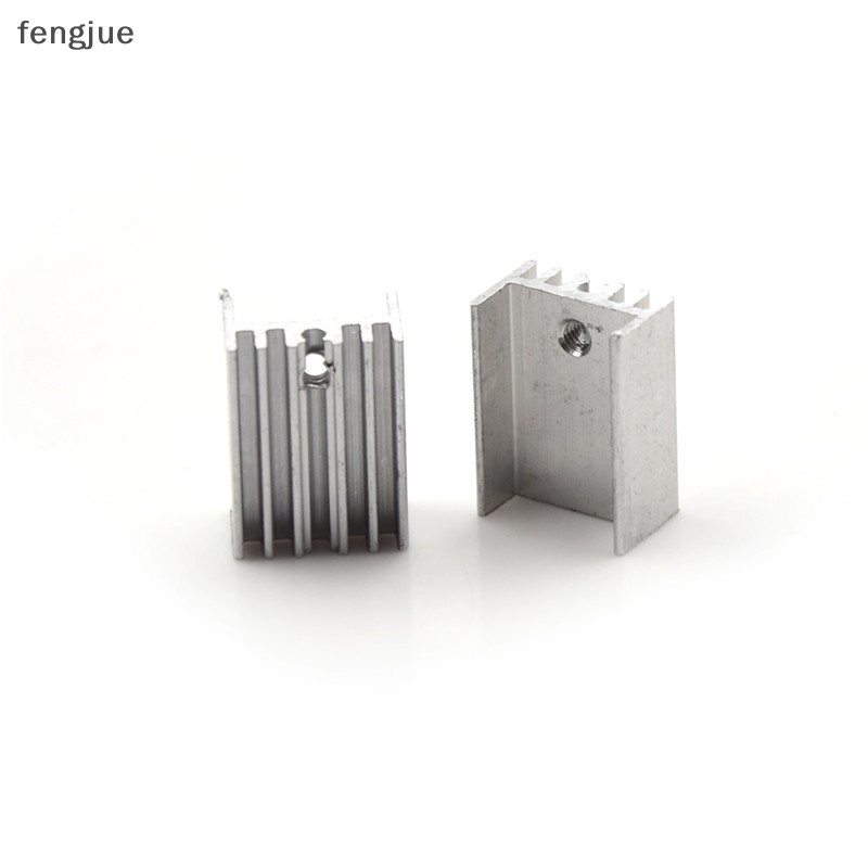 fengjue-ชุดฮีตซิงก์ฮีตซิงก์-อลูมิเนียม-สําหรับทรานซิสเตอร์-to-220-20x15x10-มม-10-ชิ้น-0-0-0-0-0-th