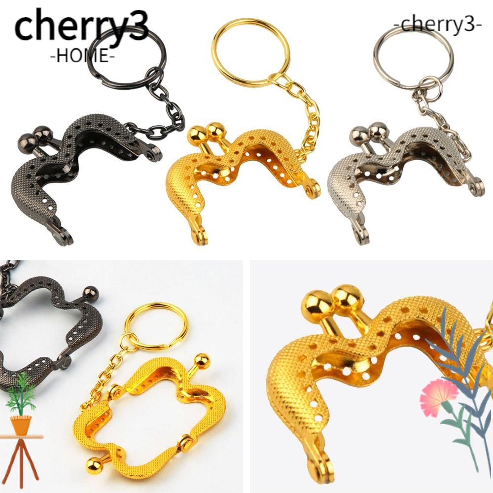 cherry3-กรอบเข็มกลัดโลหะ-สไตล์วินเทจ-อุปกรณ์เสริม-สําหรับติดกระเป๋า