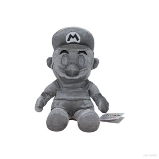 ตุ๊กตายัดนุ่น The Super Mario Bros ขนาด 28 ซม. สีเงิน ของเล่นสําหรับเด็ก
