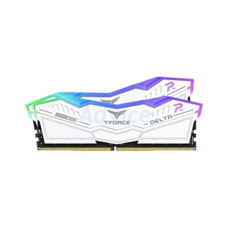 RAM DDR5(5600) 64GB (32GBX2) TEAM DELTA RGB WHITE (FF4D564G5600HC36BDC01)