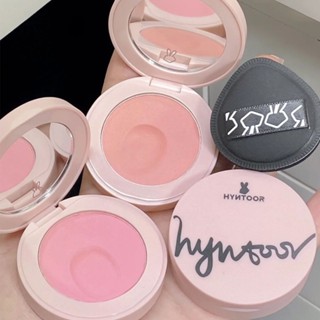 Spot second hair# white peach soft candy powder! New black rabbit soft candy blush mud blush cream moisturizing lasting non-decolorizing multi-purpose mud soft glutinous 8cc