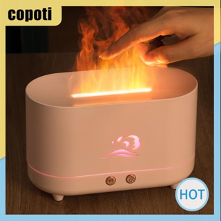 Copoti เครื่องทําความชื้น ไฟ LED 225 มล. แบบเงียบ ป้องกันไฟดับ สําหรับบ้าน