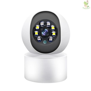 กล้องมอนิเตอร์ไร้สาย 1080P Smart WiFi 350° กล้องตรวจจับการเคลื่อนไหว หมุนได้ Night Vision Came-8.9