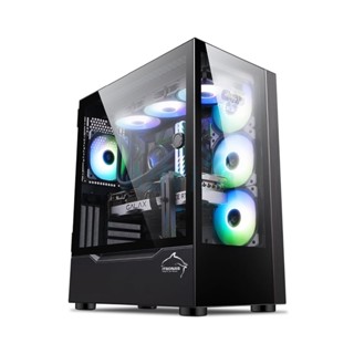 E-ATX CASE (NP) ITSONAS MAGICIAN ARGB TG (BLACK)