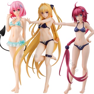 ฟิกเกอร์ POP UP PARADE To Love-Ru Darkness สีทองเข้ม เซ็กซี่ ขนาด 18 ซม. ของเล่นสําหรับผู้ใหญ่