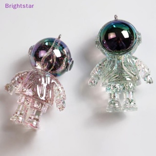 Brightstar 1 ชิ้น วิบวับ การ์ตูนนักบินอวกาศ คู่ พวงกุญแจ สําหรับผู้หญิง ผู้ชาย ที่มีสีสัน ใหม่