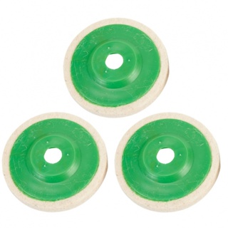 Polishing Wheel 16mm/0.63in Inner Diameter 3pcs 4 Inch 8mm/0.31in Thickness Disc