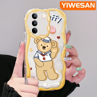 เคสโทรศัพท์มือถือแบบนิ่ม กันกระแทก ลายการ์ตูนหมีดัฟฟี่ สําหรับ vivo V27 Pro 5G V27E 5G S16 Pro 5G S16E 5G