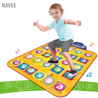 NAVEE Kid Dance Mat Boys Girls Home Funny Volume Adjustable Electronic Musical Pad for Holiday Party